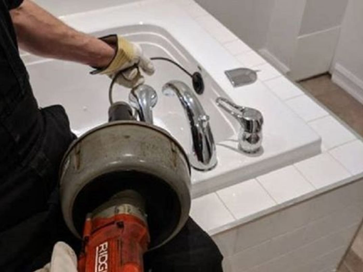 Cabled and cleared at the source by Encore Plumbing, Arlington